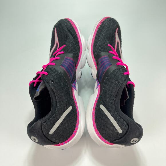 Brooks Pure Connect 4 Black Pink Running Shoes 1201761B051 Women's Size 11 - Picture 7 of 10